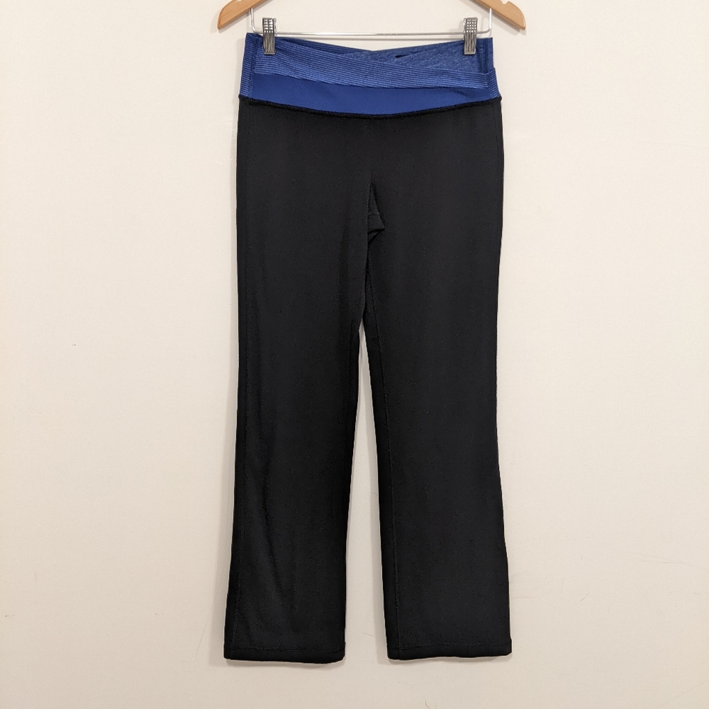 Lululemon Astro Pant Black/Tonka Stripe Pigment Blue 8 - Picture 9 of 16